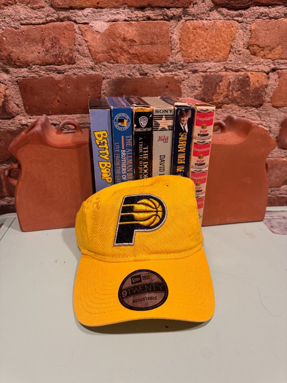 NEW ERA PACERS LOGO BASEBALL CAP